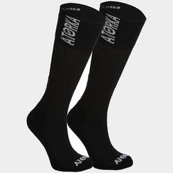 Chaussettes de handball high adulte - 1 paire h500 blanc