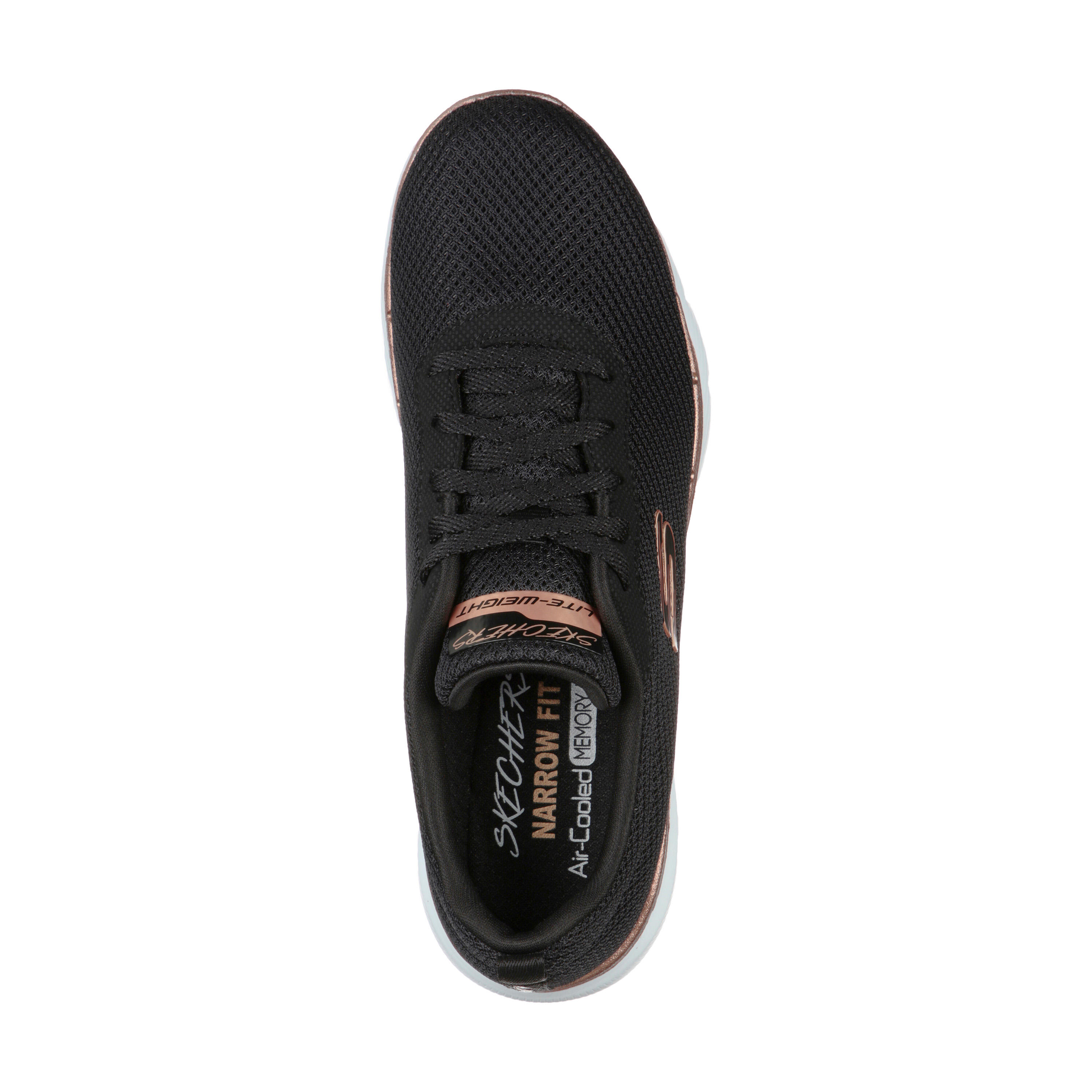 Skechers flex appeal discount 3.0 black and bronze