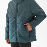 Postavljena jakna za planinarenje NH100 dečja (7-15 godina) - plava