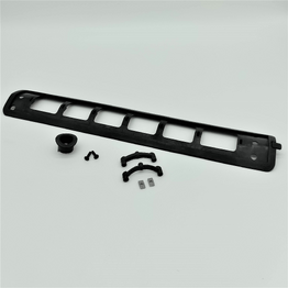 Kit joints de verrou/batterie + 2 vis fhc is3 black inox m4x14