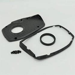 KIT CARTER DROIT E-EXPLORE BROSE +2 JOINTS + 5 VIS ISO 4762 M4x8 BLACK ZN PLATED