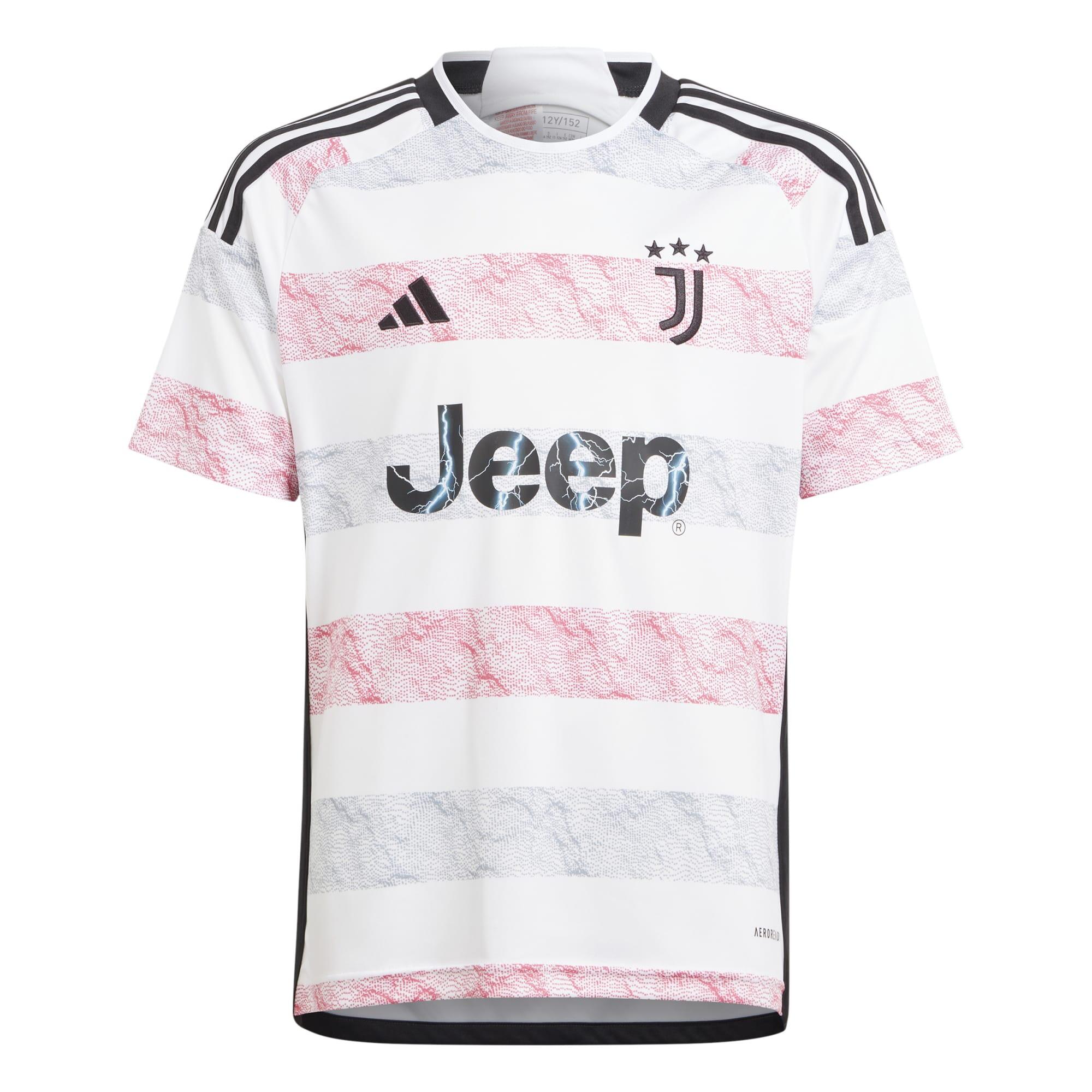 Tricou Fotbal ADIDAS Deplasare Replică JUVENTUS 23/24 Copii