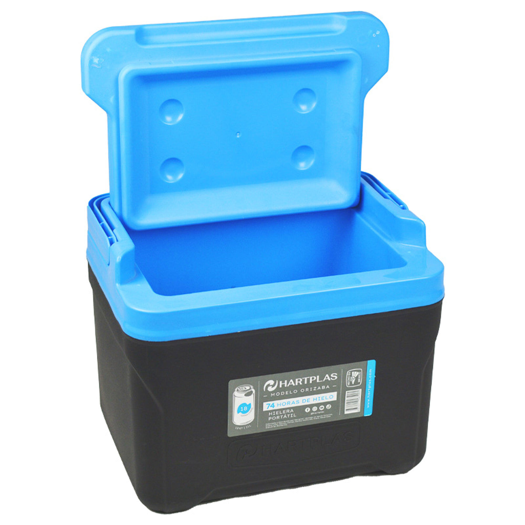 Hielera rígida Orizaba 12qt HARTPLAS 8/9