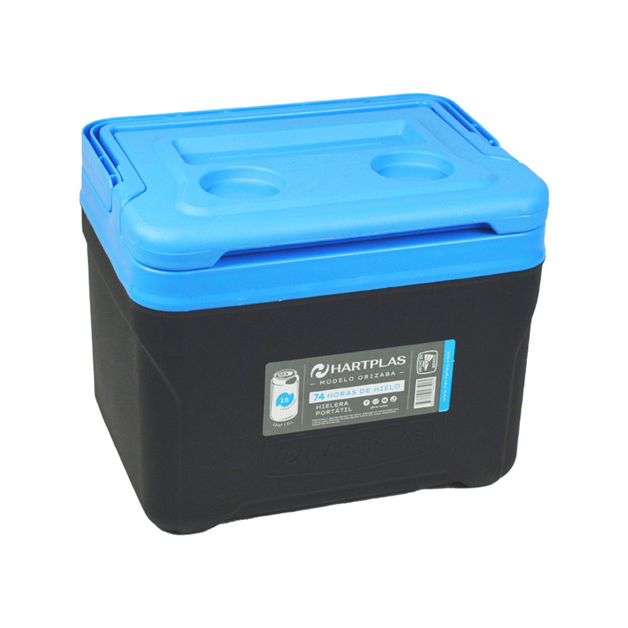 Hielera rígida Orizaba 12qt HARTPLAS 7/9