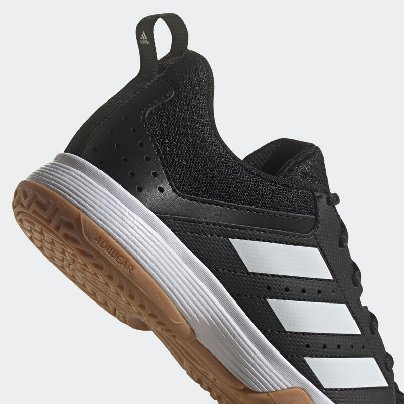 Kinder Handball Hallenschuhe - ADIDAS Ligra 7 Indoor schwarz/weiss