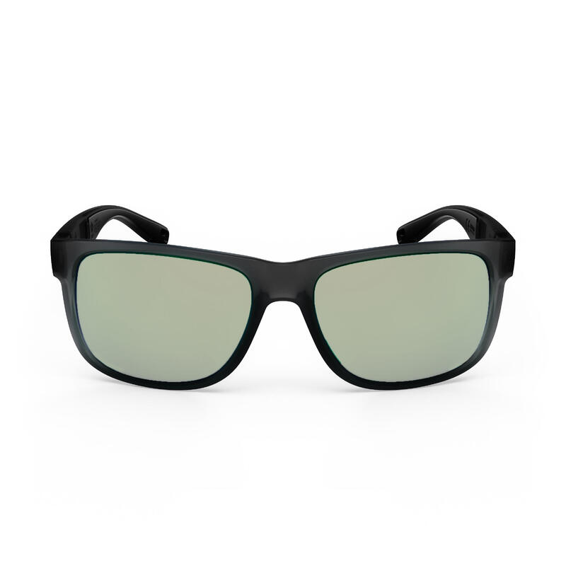 Sonnenbrille Damen/Herren Kategorie 3 polarisierend Wandern - MH140 schwarz