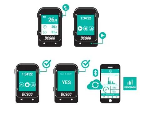 Compteur GPS BC 900