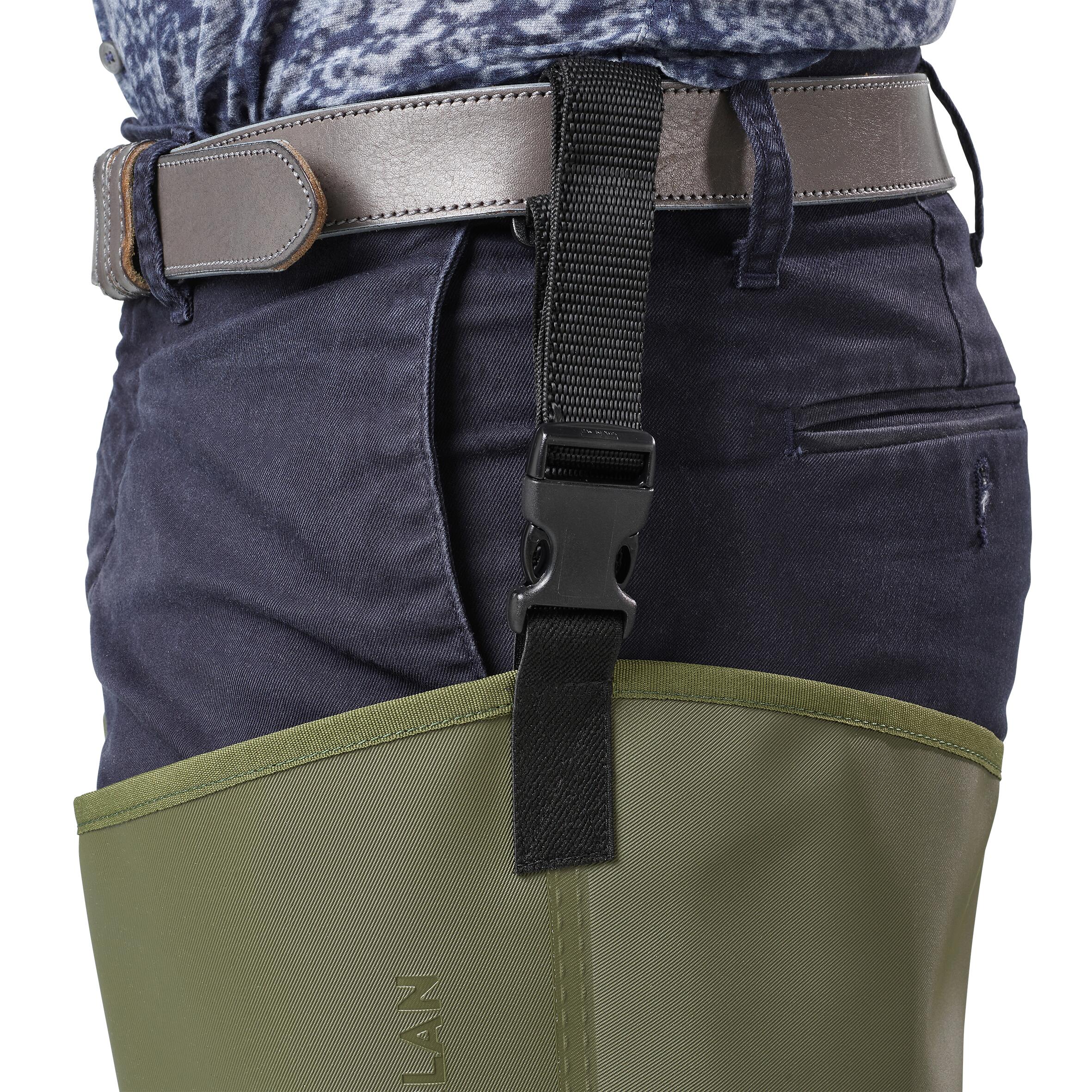 Watstiefel Für Herren - PVC Hüftwathose Mit Stollensohle