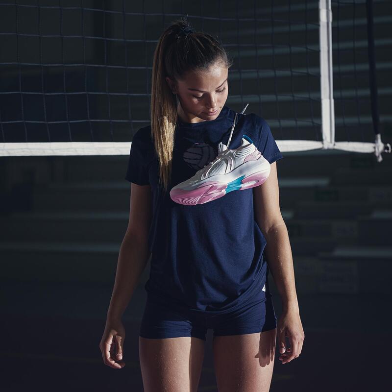 Calçado de Voleibol Mulher Stability Rosa - Alessia Orro