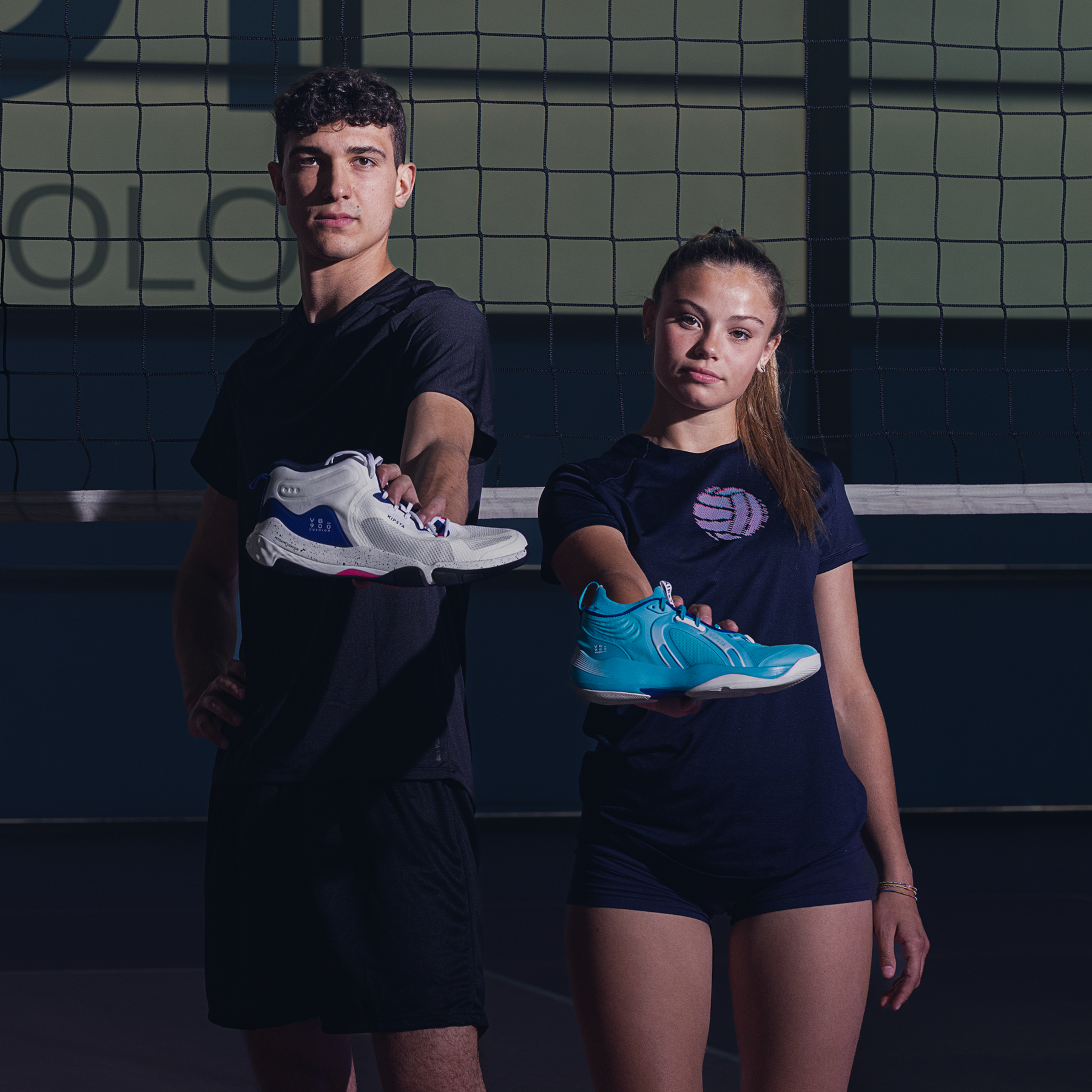 Scarpe da pallavolo giocatore esperto