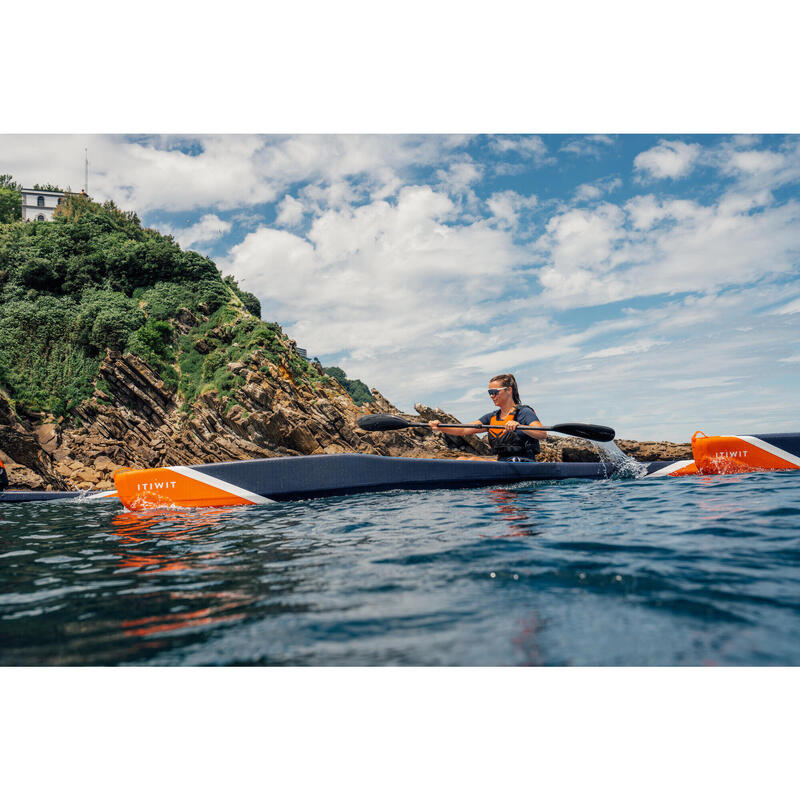 Chaleco Ayuda Flotación Canoa Kayak/Stand Up Paddle Race 50 N