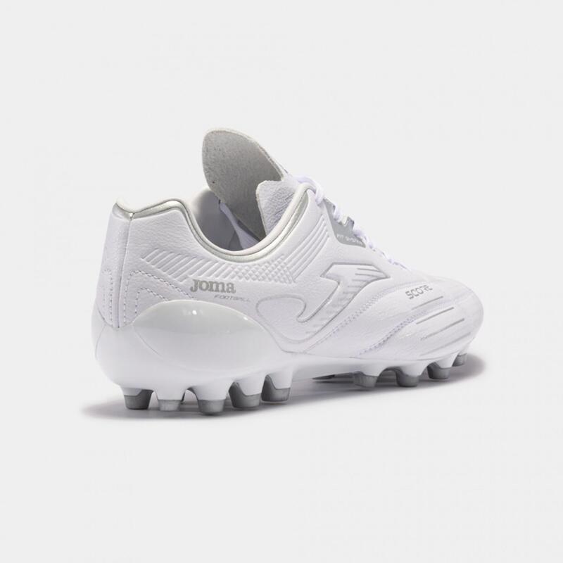 Bota de fútbol Score 2302 Joma AG Blanca