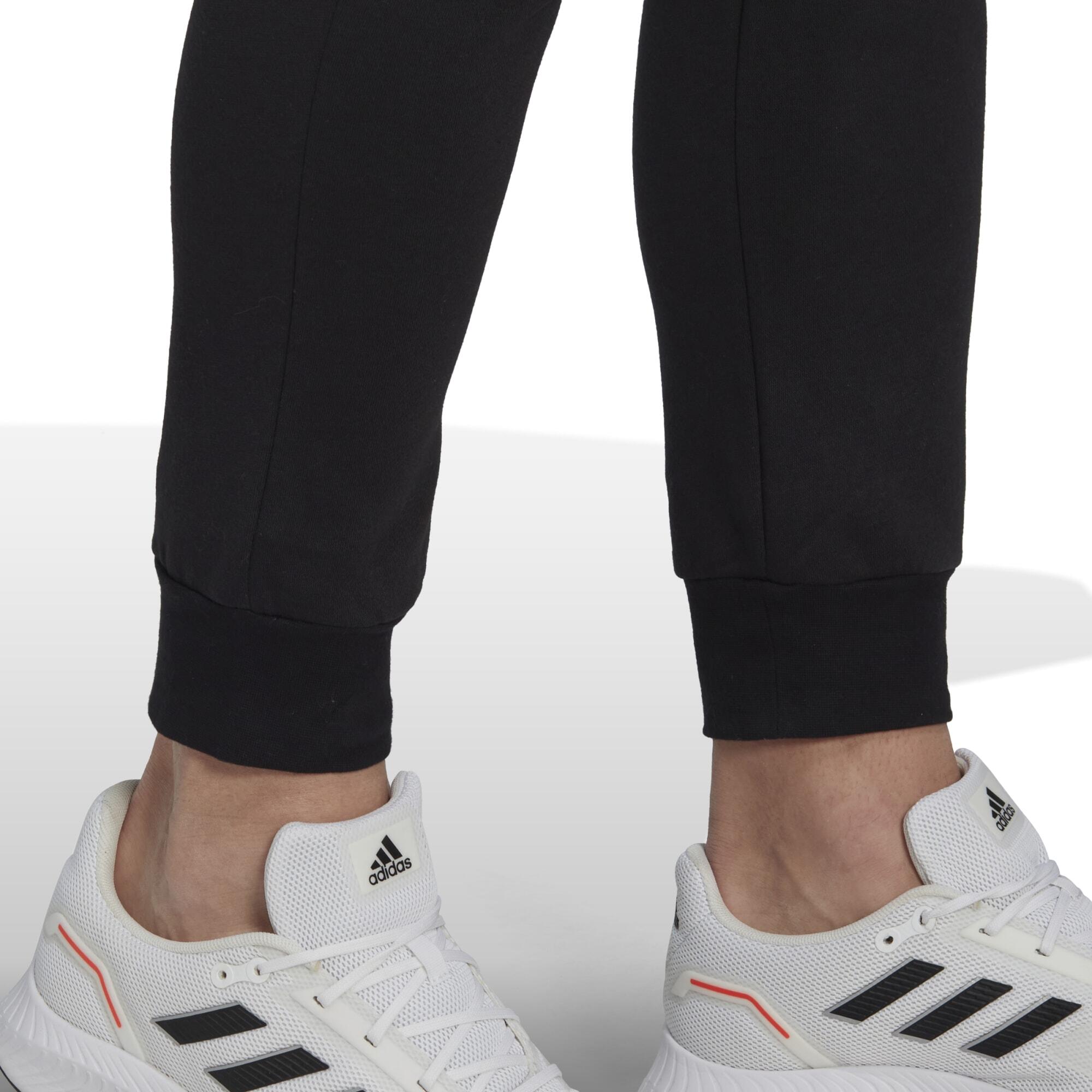 Joggingbroek voor fitness en soft training heren zwart 5/5