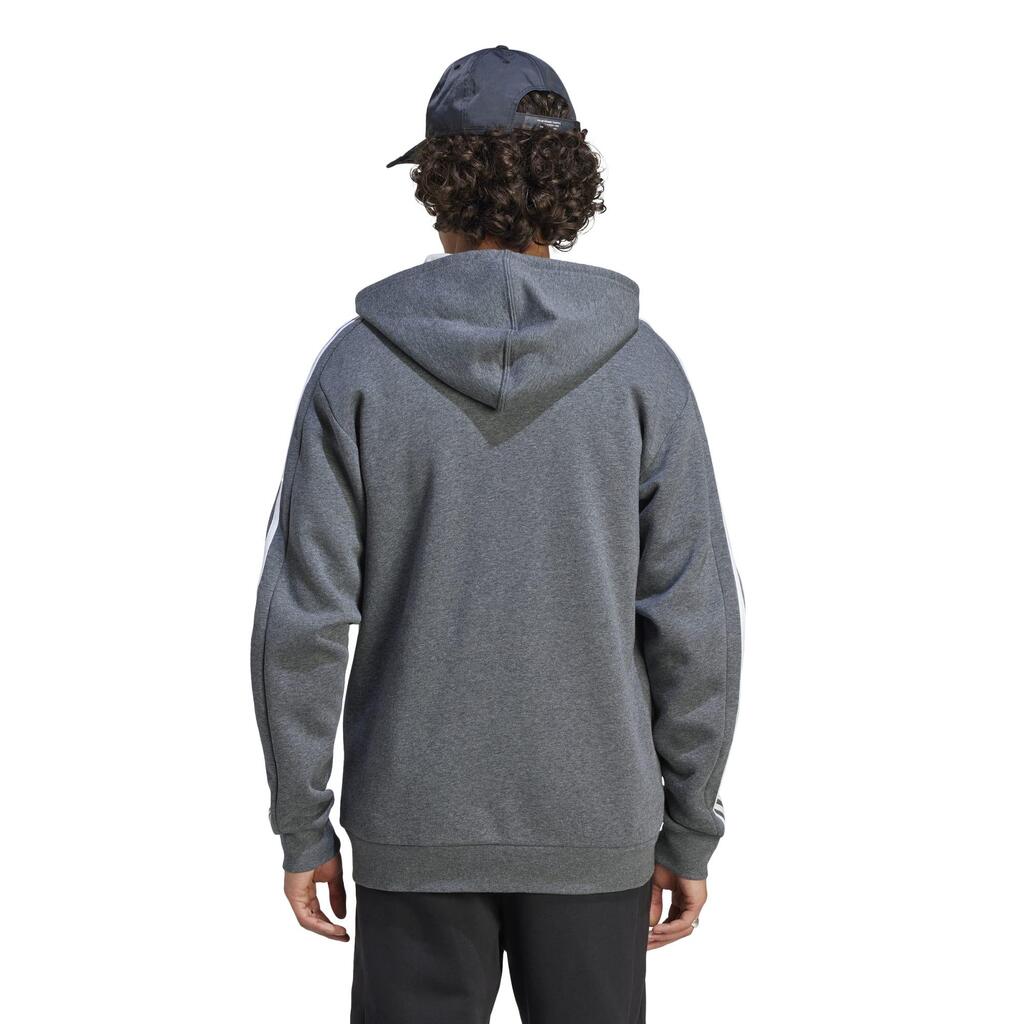 Men's Low-Impact Fitness Hoodie - Grey