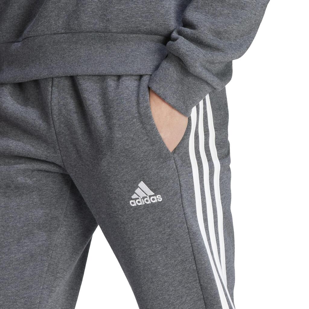 Men's Low-Impact Fitness Jogging Bottoms - Grey