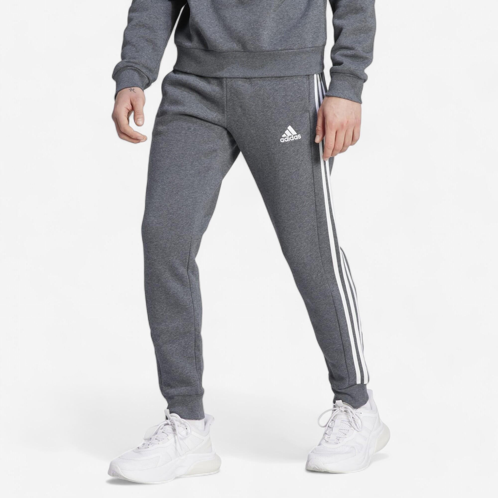 Adidas - Pantalon Jogging De Fitness Soft Training Adidas Homme Gris - Pantalons - Panoplies Training Adultes - Blanc-gris - 52 2xl - Decathlon