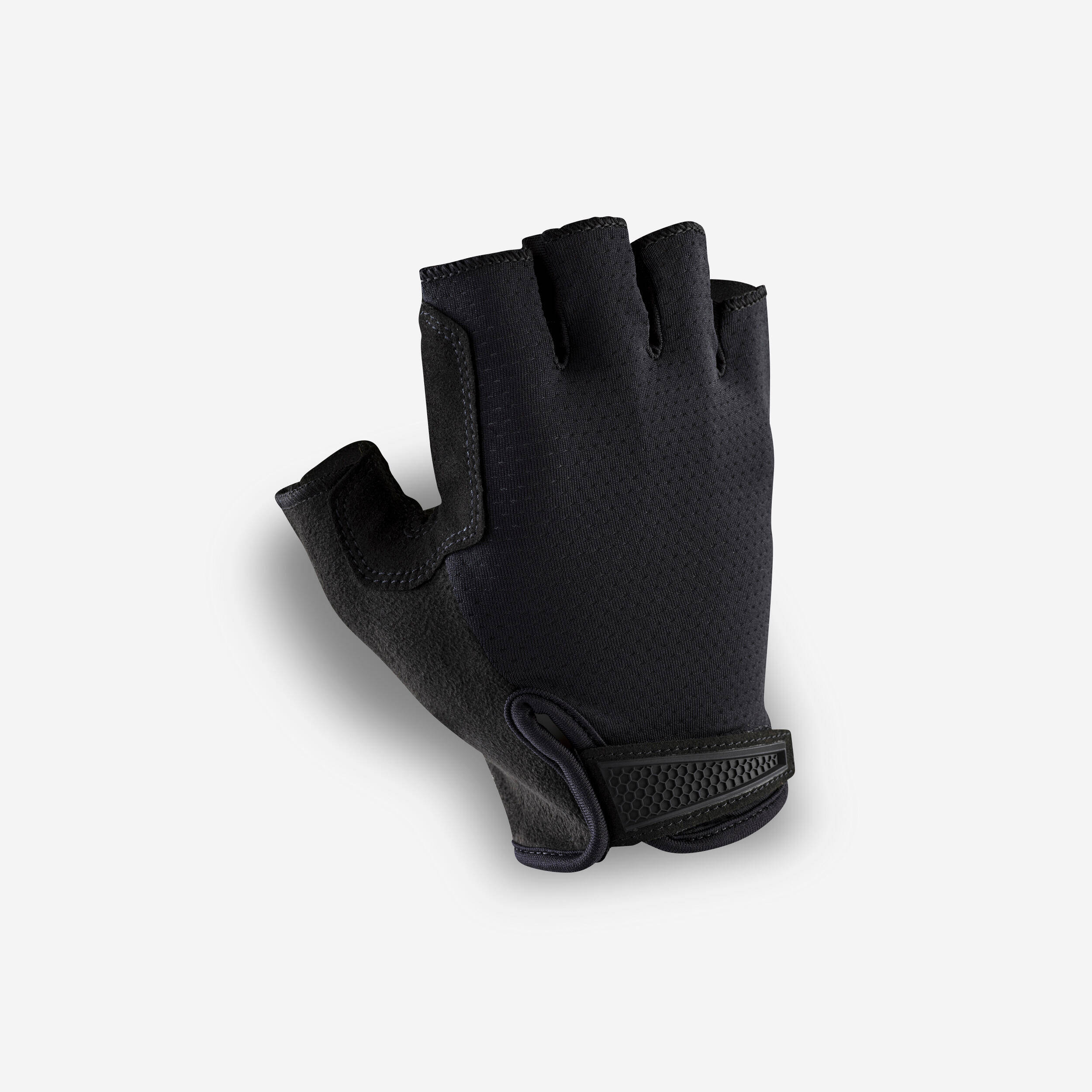Road Cycling Gloves 900 - Black -  1
