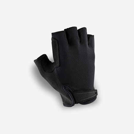 Črne kolesarske rokavice 900 