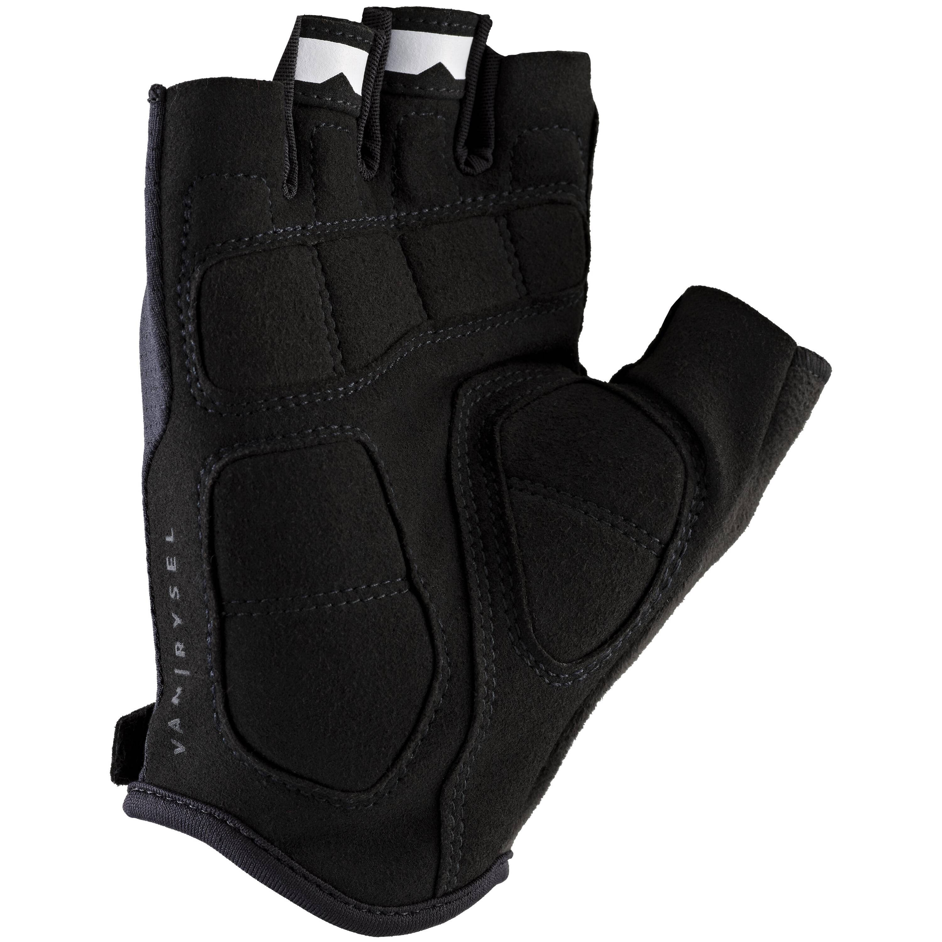 Road Cycling Gloves 900 - Black -  2
