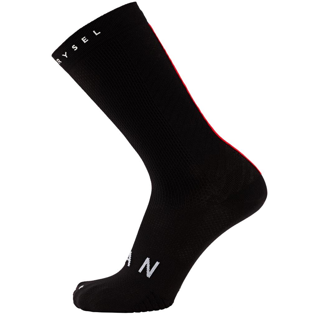 Ponožky na cestnú cyklistiku Replica Cofidis čierne