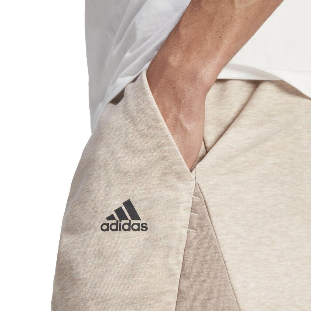 МЪЖКИ ШОРТИ ЗА ФИТНЕС ADIDAS, БЕЖОВИ