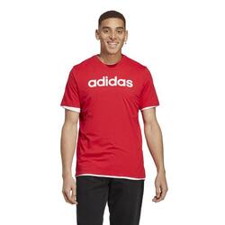 T-SHIRT DE FITNESS SOFT TRAINING ADIDAS HOMME ROUGE