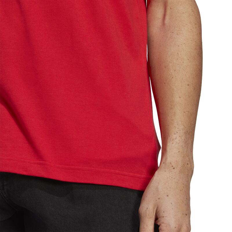 Camiseta Fitness Soft Training Adidas Hombre Rojo