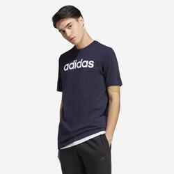 T-SHIRT DE FITNESS SOFT TRAINING ADIDAS HOMME BLEU