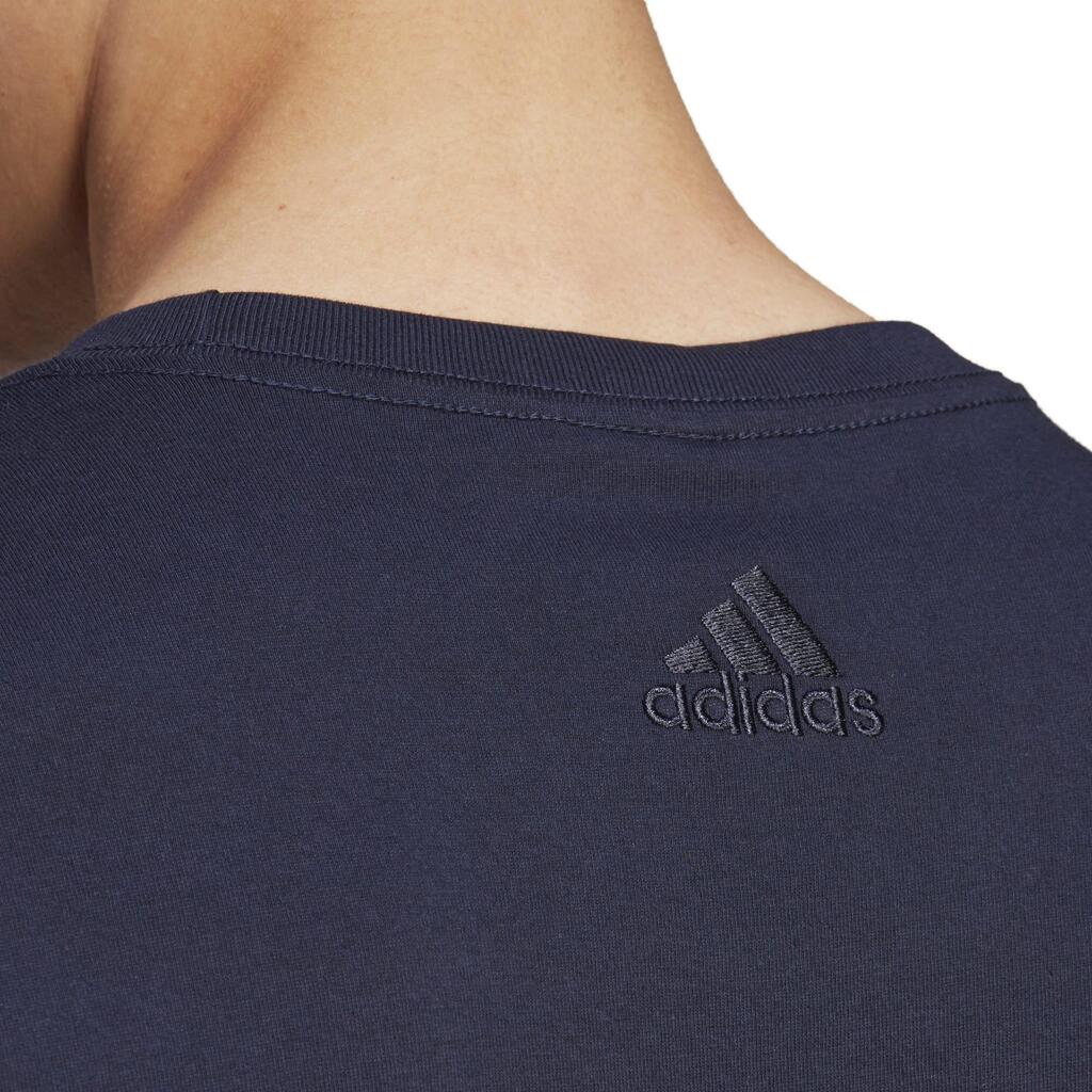 Pánske tričko na fitnes Soft Training modré