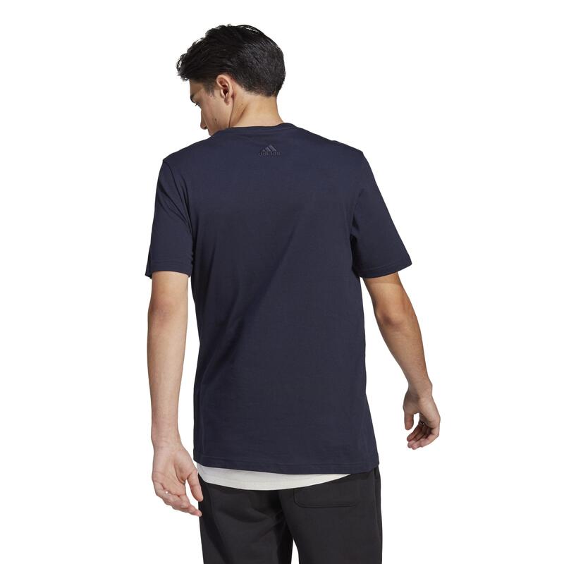 ADIDAS T-Shirt Herren - blau 