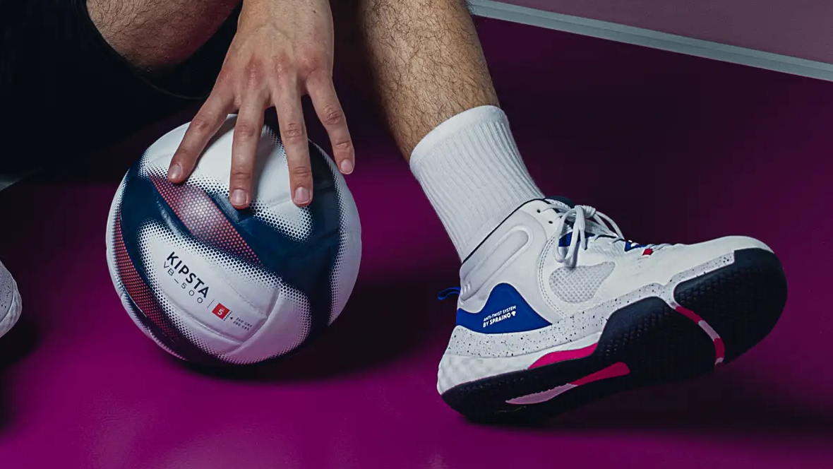 Innovation and technical partners our mix for a new volleyball shoe