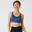 Women's High Support Fitness Zip-Up Sports Bra 920 - Blue