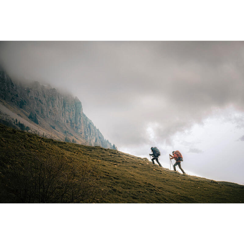 Kadın Outdoor Trekking Modüler Pantolon - 2'si 1 Arada - Mavi - MT500
