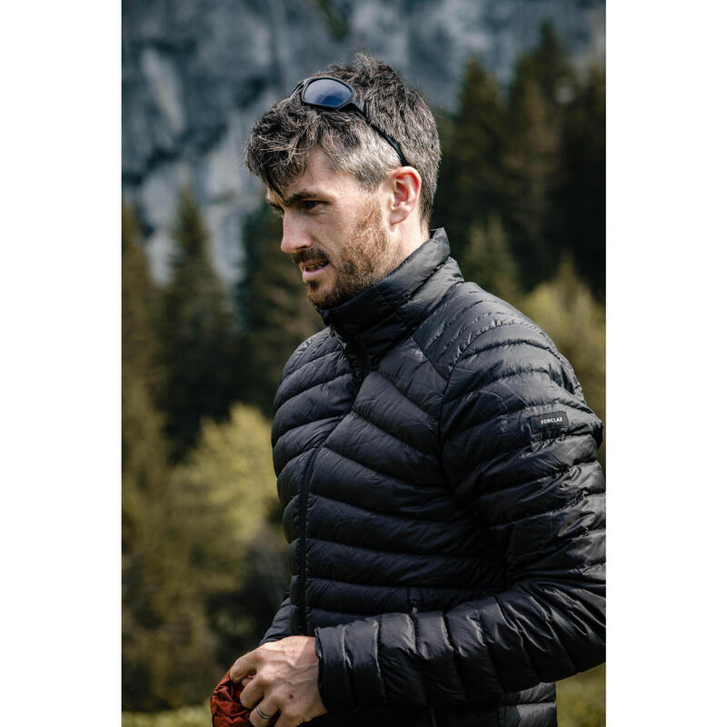 Daunenjacke Herren bis -5 °C Bergsport - MT100 bordeauxrot 