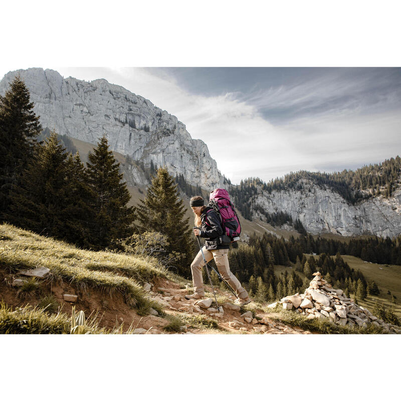 Kadın Outdoor Rüzgar Kesen Softshell Mont - Siyah - MT500