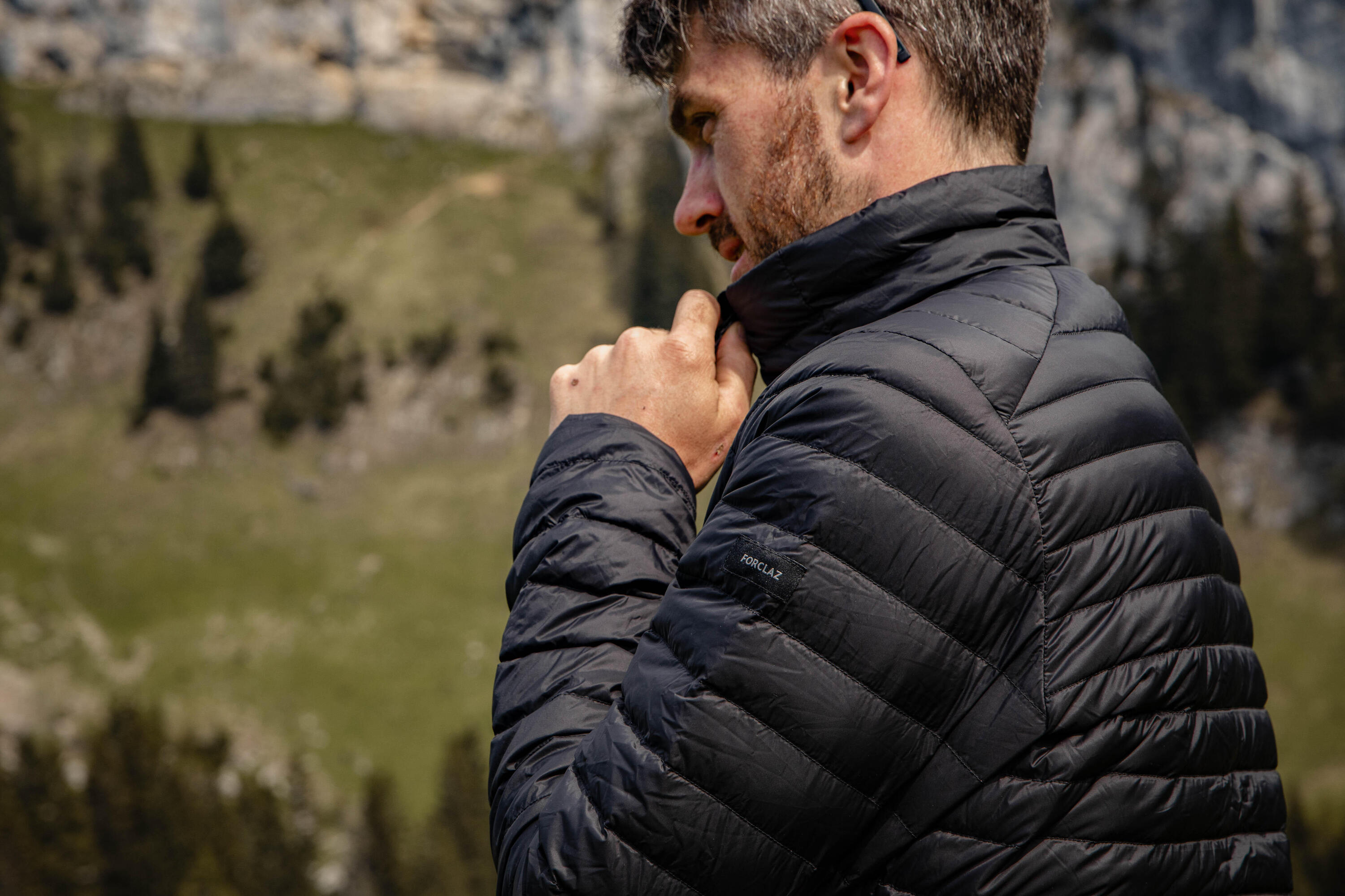 Kurtka trekkingowa męska puchowa Forclaz MT100 - 5°C 13/14
