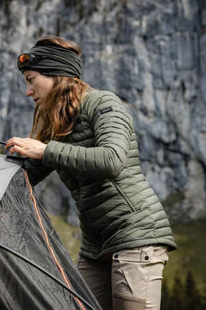 Women's Mountain Trekking Synthetic Sleeveless Gilet - MT100 - Decathlon