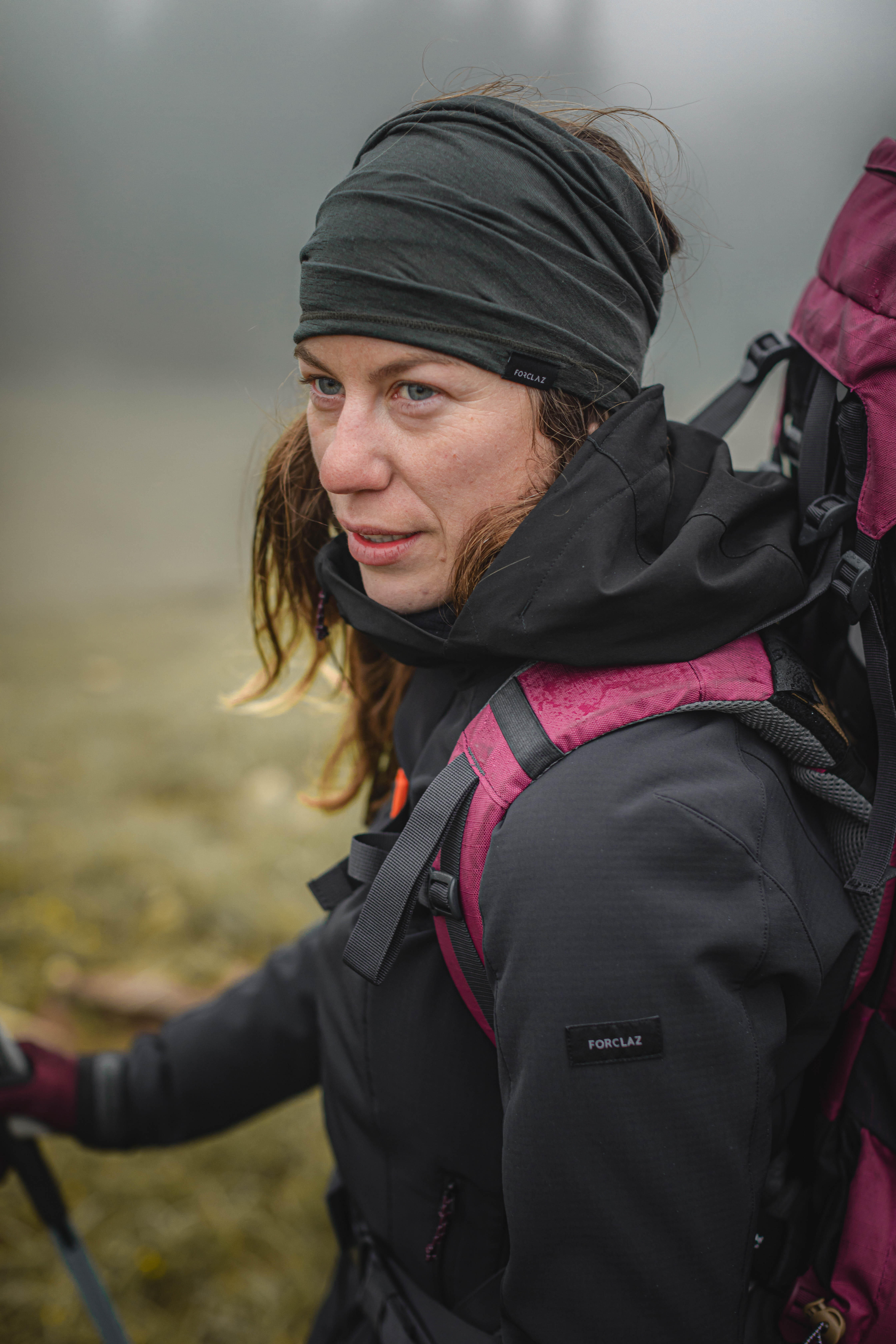 Women’s Softshell Hiking Jacket - MT 500 - FORCLAZ