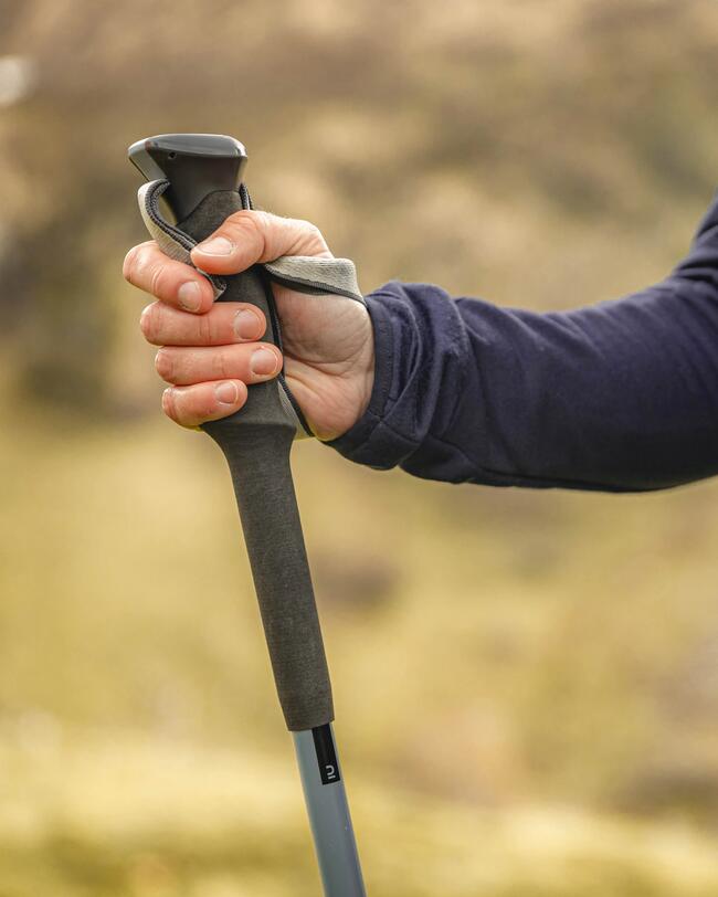 1 fast and precise adjustable hiking pole - MT500 grey