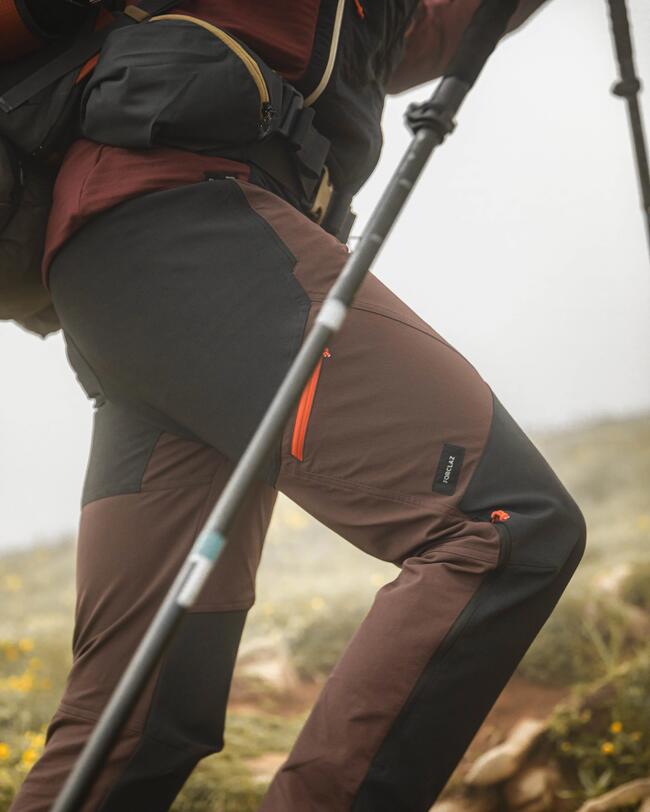 Men’s Water-repellent and Windproof Mountain Trekking Trousers - MT900