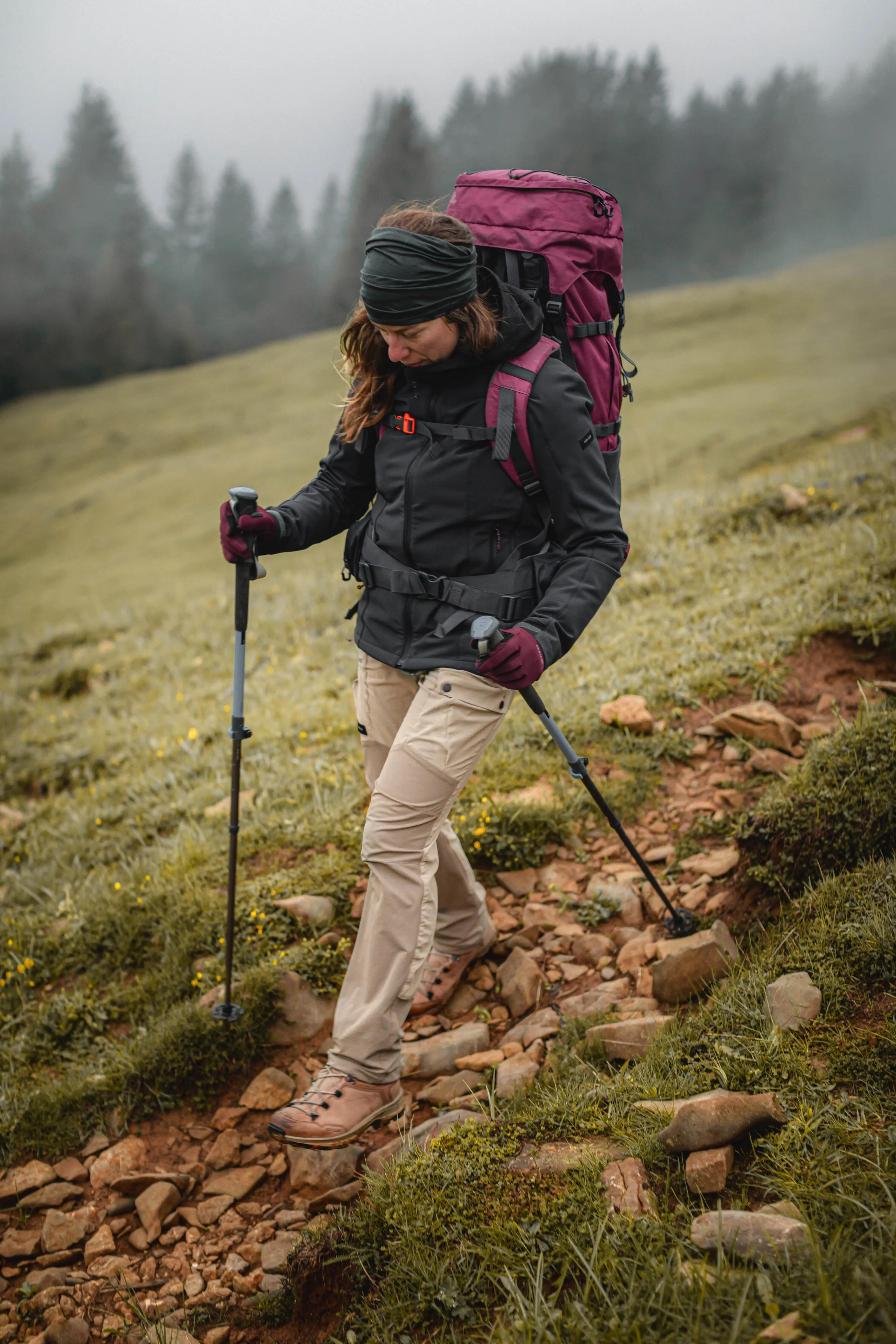 Spodnie trekkingowe damskie Simond MT500 9/11