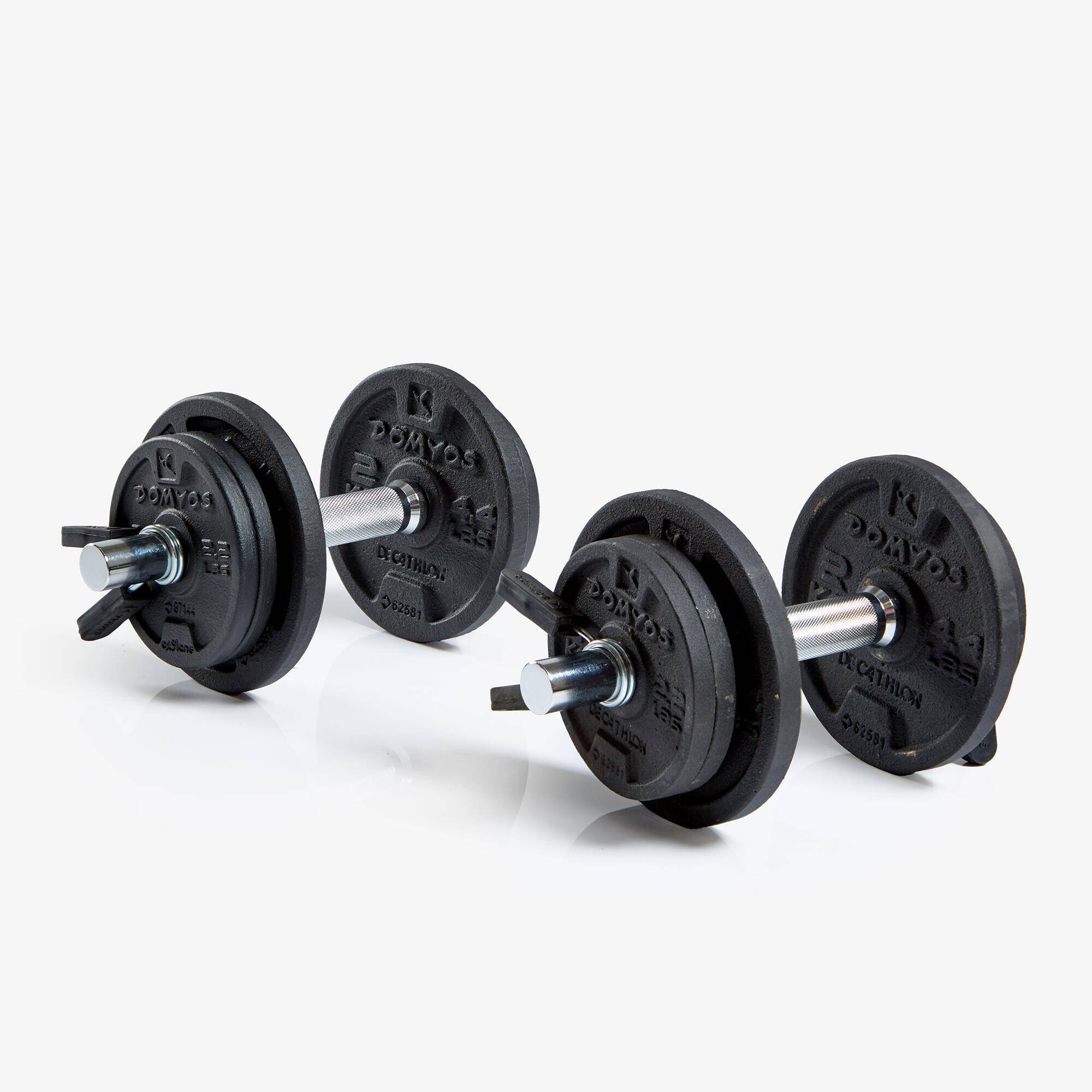 Adjustable Dumbbells and Bars Kit 50 kg Black -  4