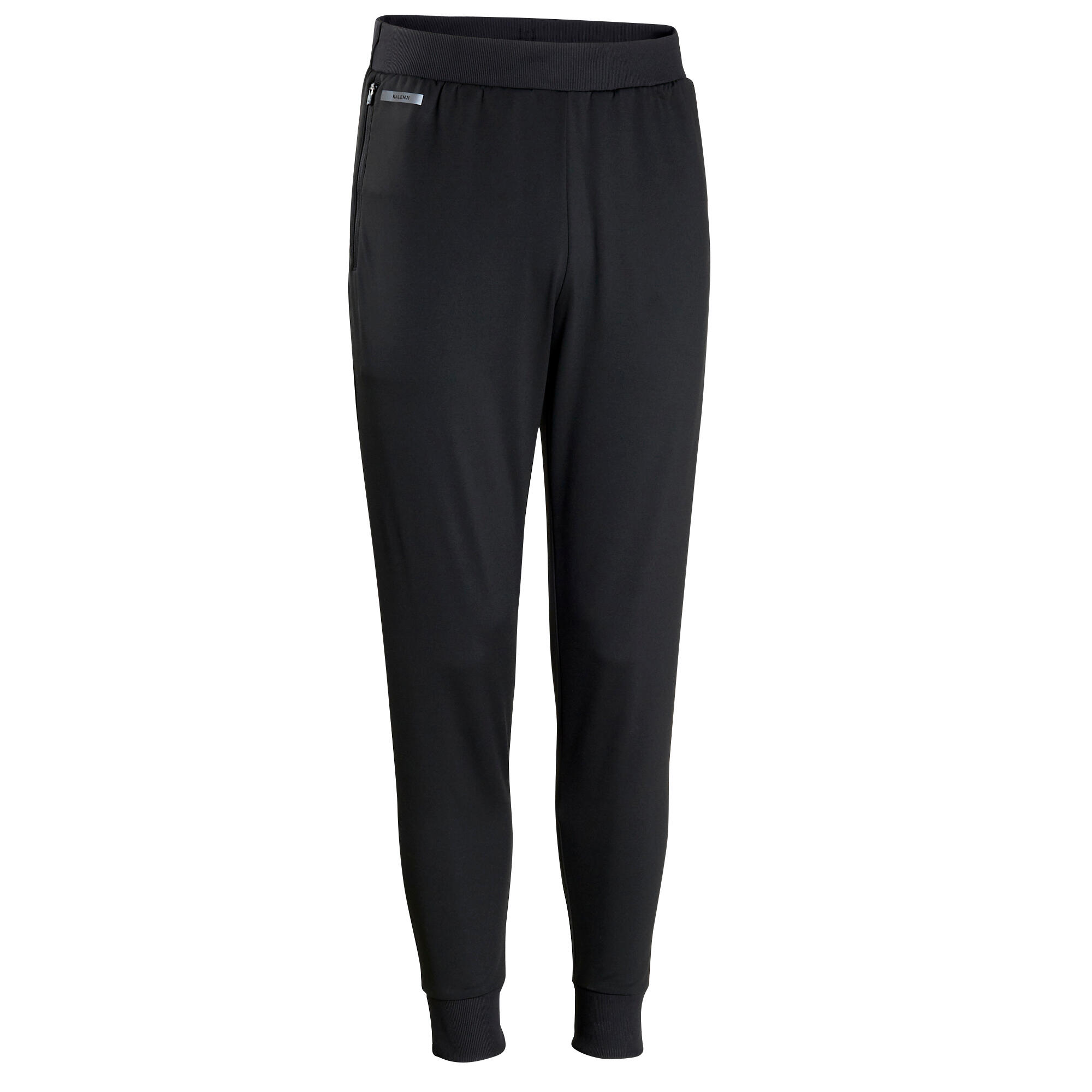 Men Running Track Pants - Warm 100 - Black