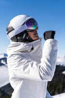 Adult Ski Helmet - PST 580 - Black and white
