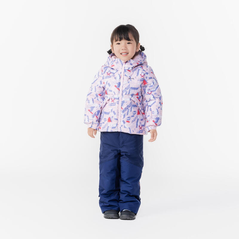 Junior Girl’s Warm Ski Jacket 100