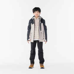 Kids’ Warm Hiking Softshell Trousers - SH500 Mountain - Ages 7-15