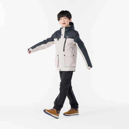 Kids’ Warm Hiking Softshell Trousers - SH500 Mountain - Ages 7-15