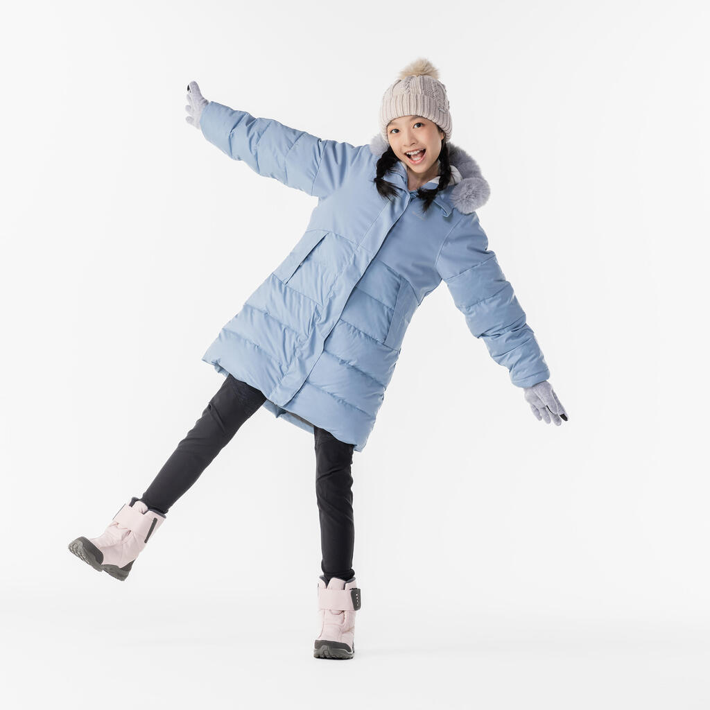 LEGGING CHAUD DE RANDONNÉE - SH100 - ENFANT 7 - 15 ANS