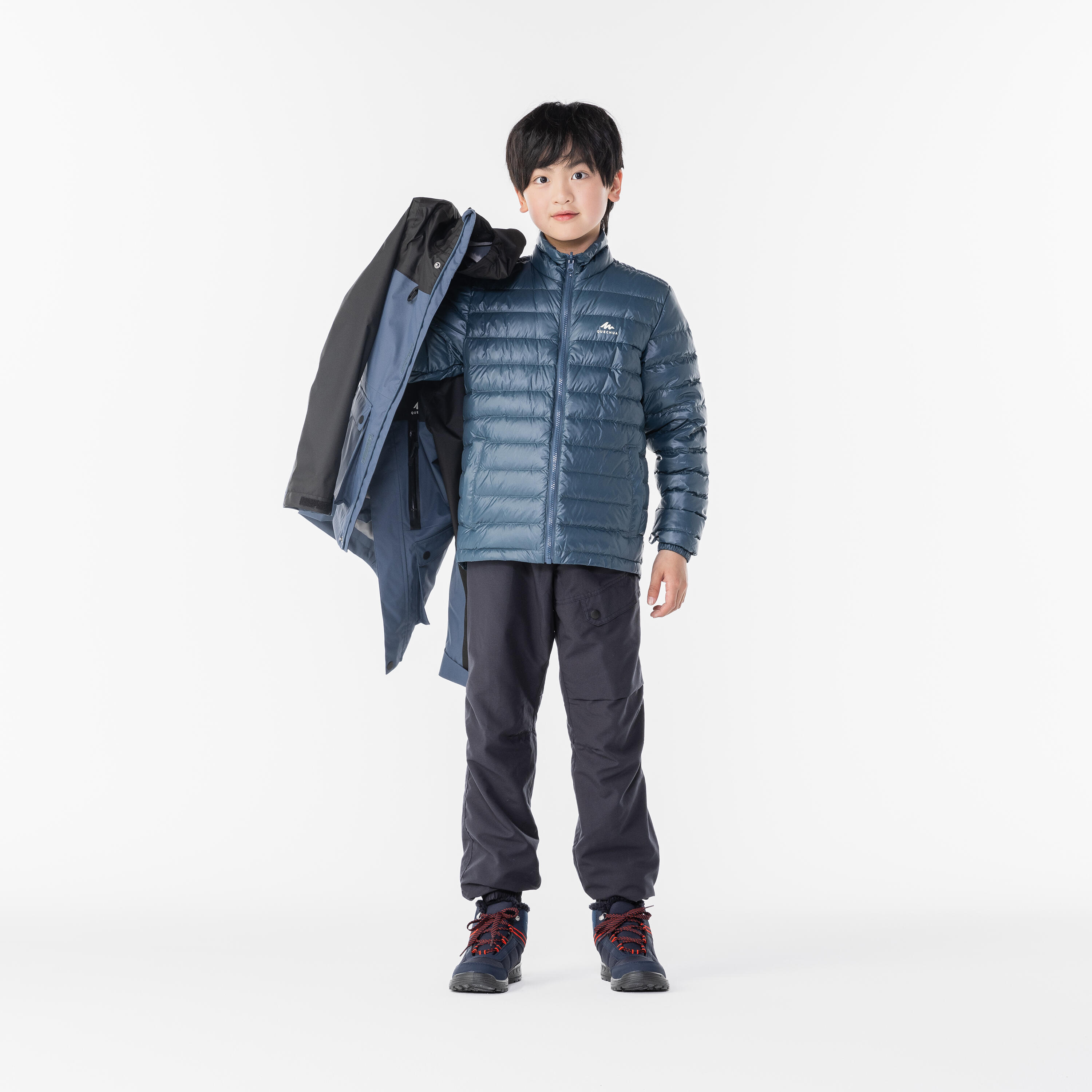 8-c-兒童雪地遠足三合一羽絨外套 8-c-兒童雪地遠足三合一羽絨外套