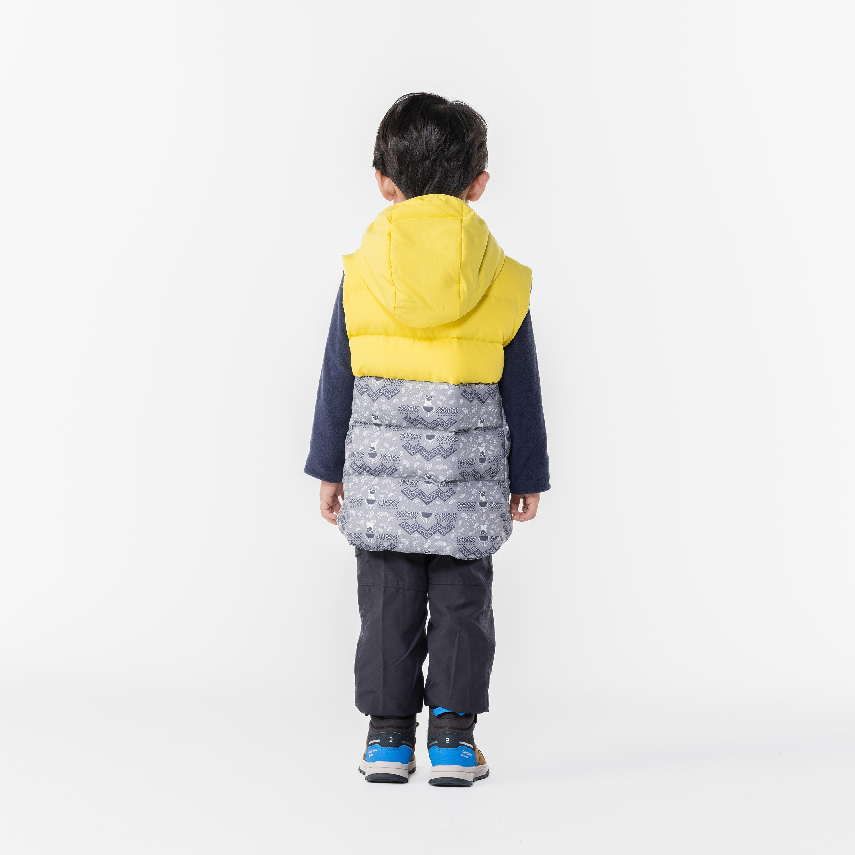 Kids’ Water-Repellent Hiking Pants, SH 100 Age 2–6 - QUECHUA